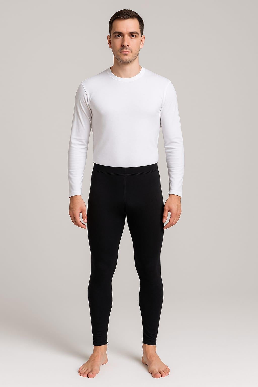 Erkek Termal Tayt SİYAH