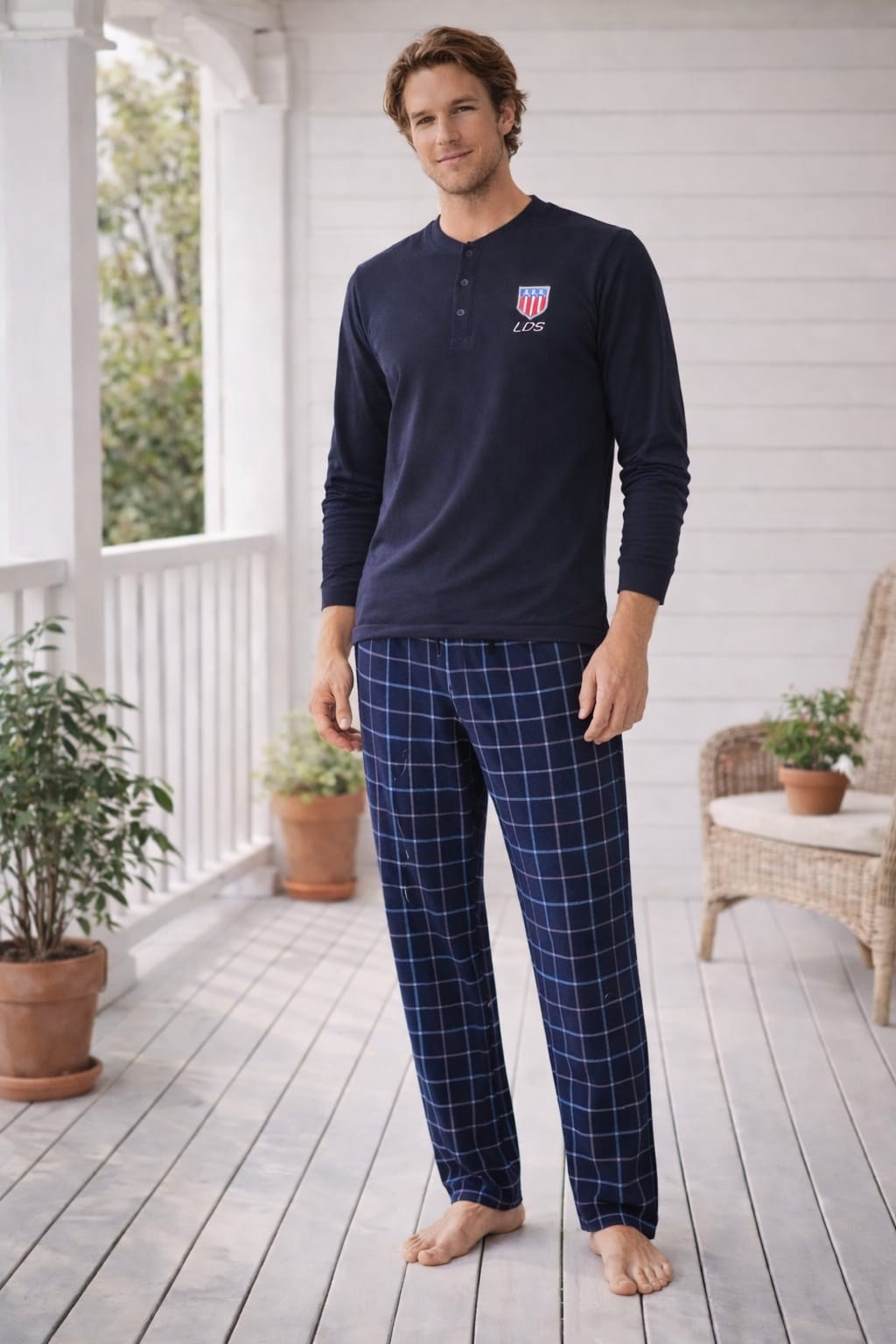 Erkek Uzun Kol 01120 Süprem Pijama Takımı