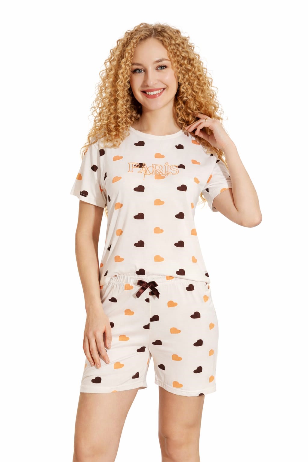 Kadın 01164 Milan Şortlu Pijama Takımı