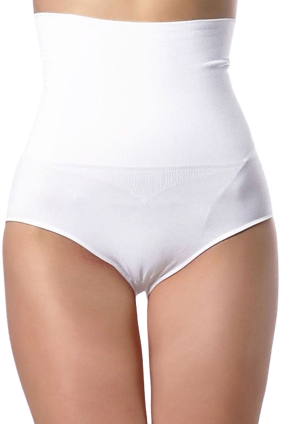 Kadın 240665 Toparlayıcı Slip Bel Korse BEYAZ