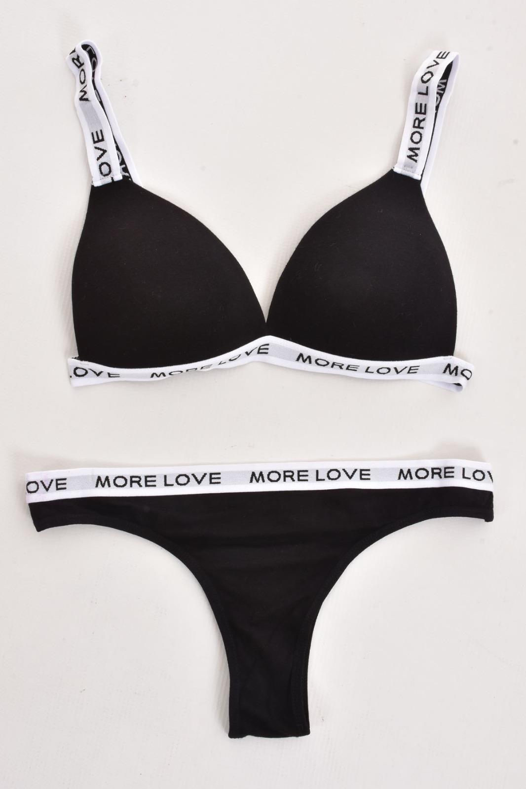 Kadın 5650-16 Bralet Takım SİYAH