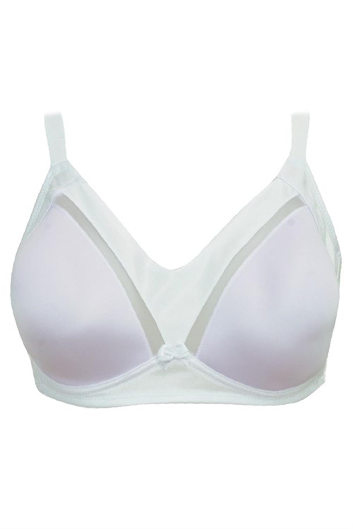Kadın 910625  Almıra Telsiz Soft Cup Desteksiz Sütyen BEYAZ