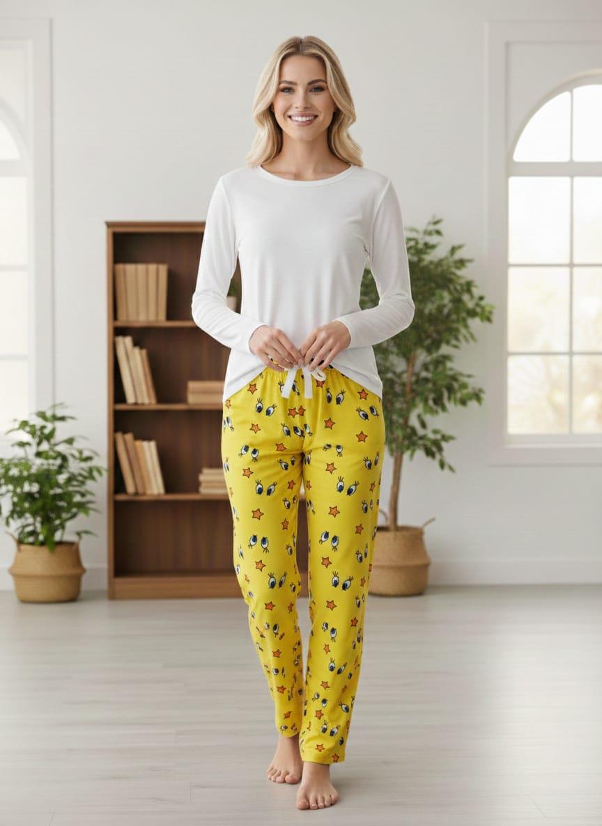 Kadın Desenli Süet Tek Alt