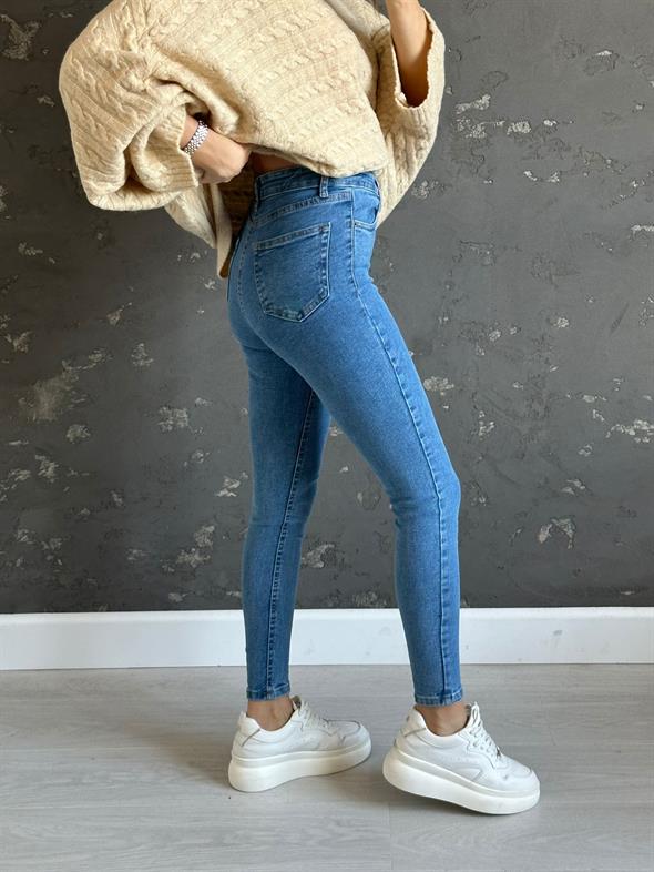 Açık Mavi Martin Skinny Jean