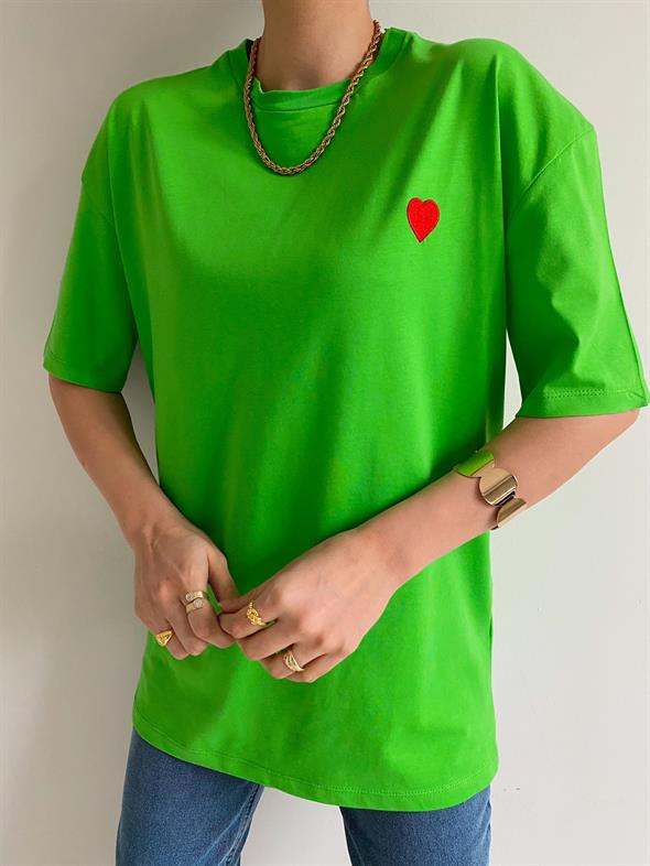 Yeşil Nice Tişört