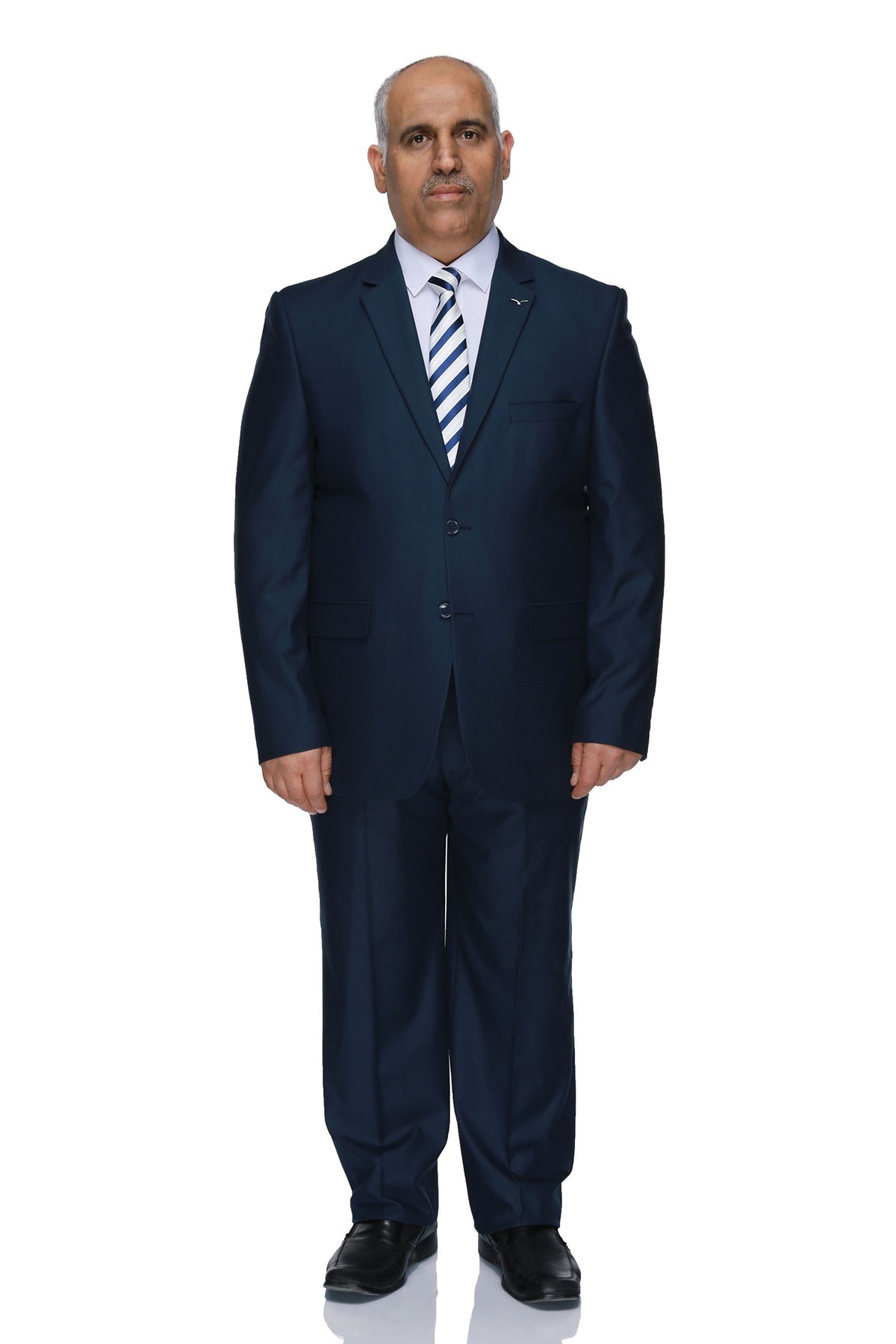 Buenza 120S Büyük Beden Erkek Takım Elbise-Parlement