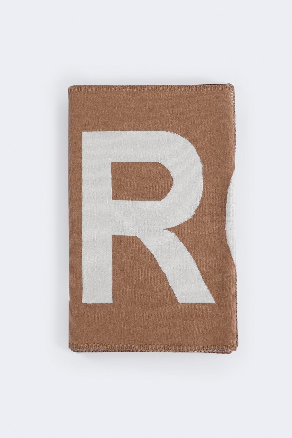 Ferraro Camel/Ekru Kadın Triko Atkı