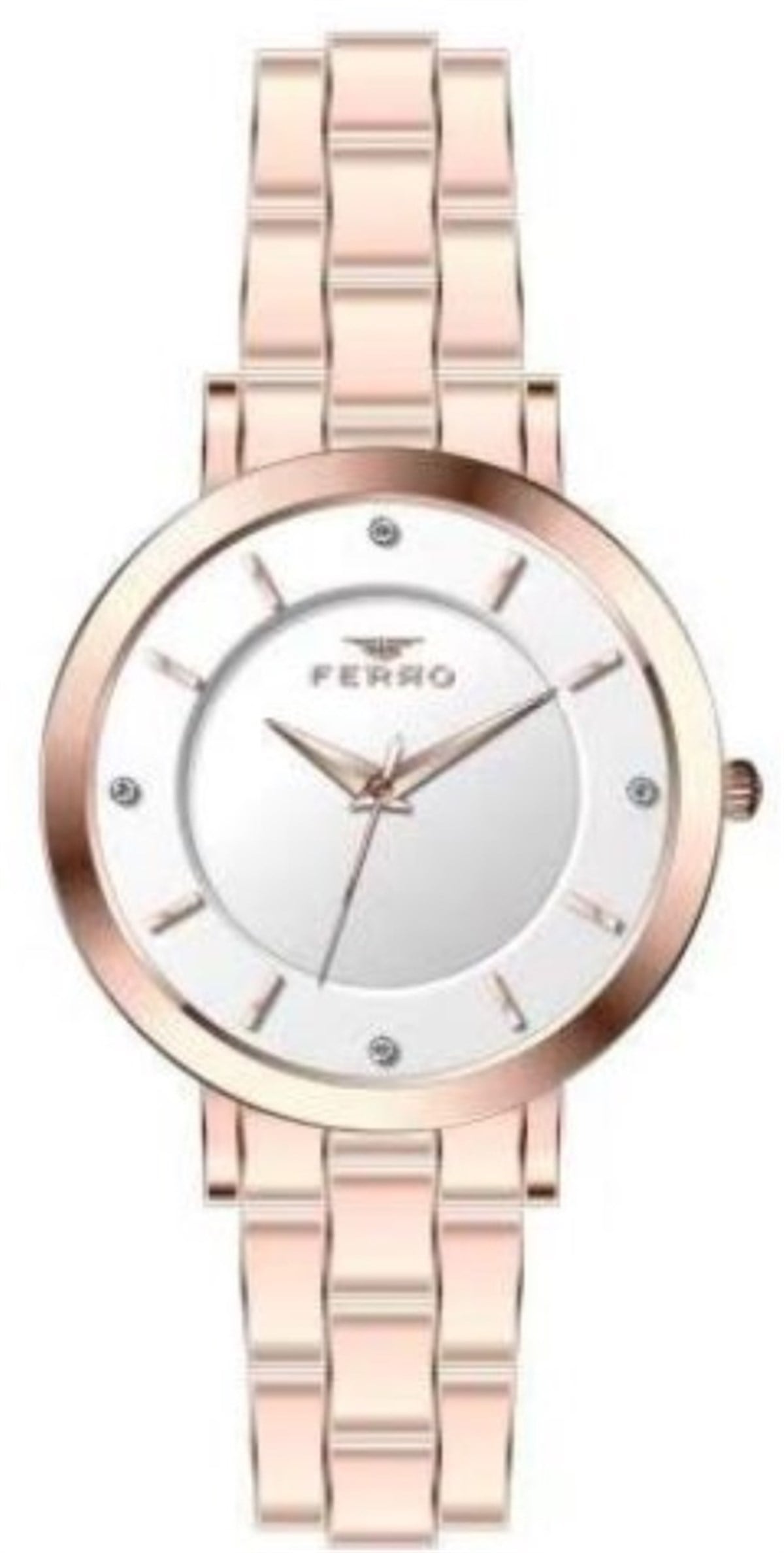 Ferro Rose Celik Kordon Kadın Kol Saati F21099A-C F21099A-C