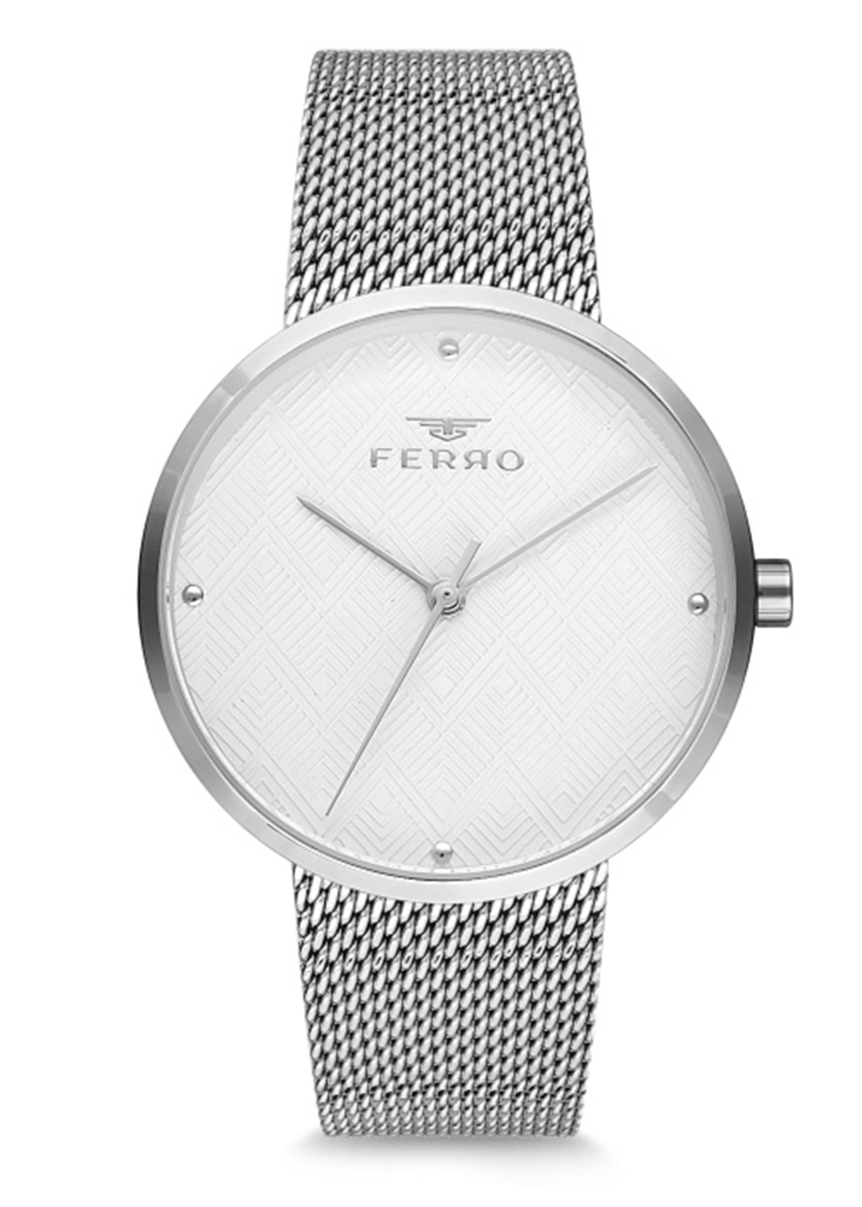 Ferro Gümüş Hasır Kordon Kadın Kol Saati F2753C-863-A F2753C-863-A