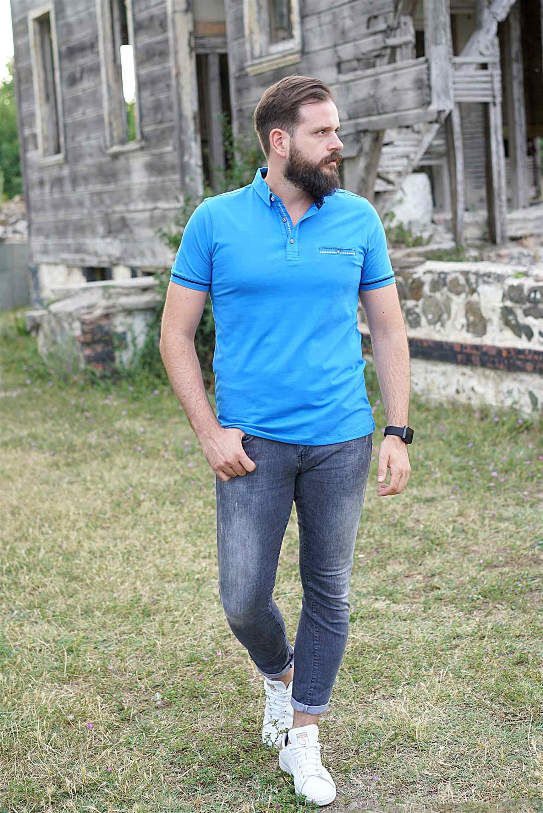 Ferraro Erkek Cep Detay T-Shirt - Saks