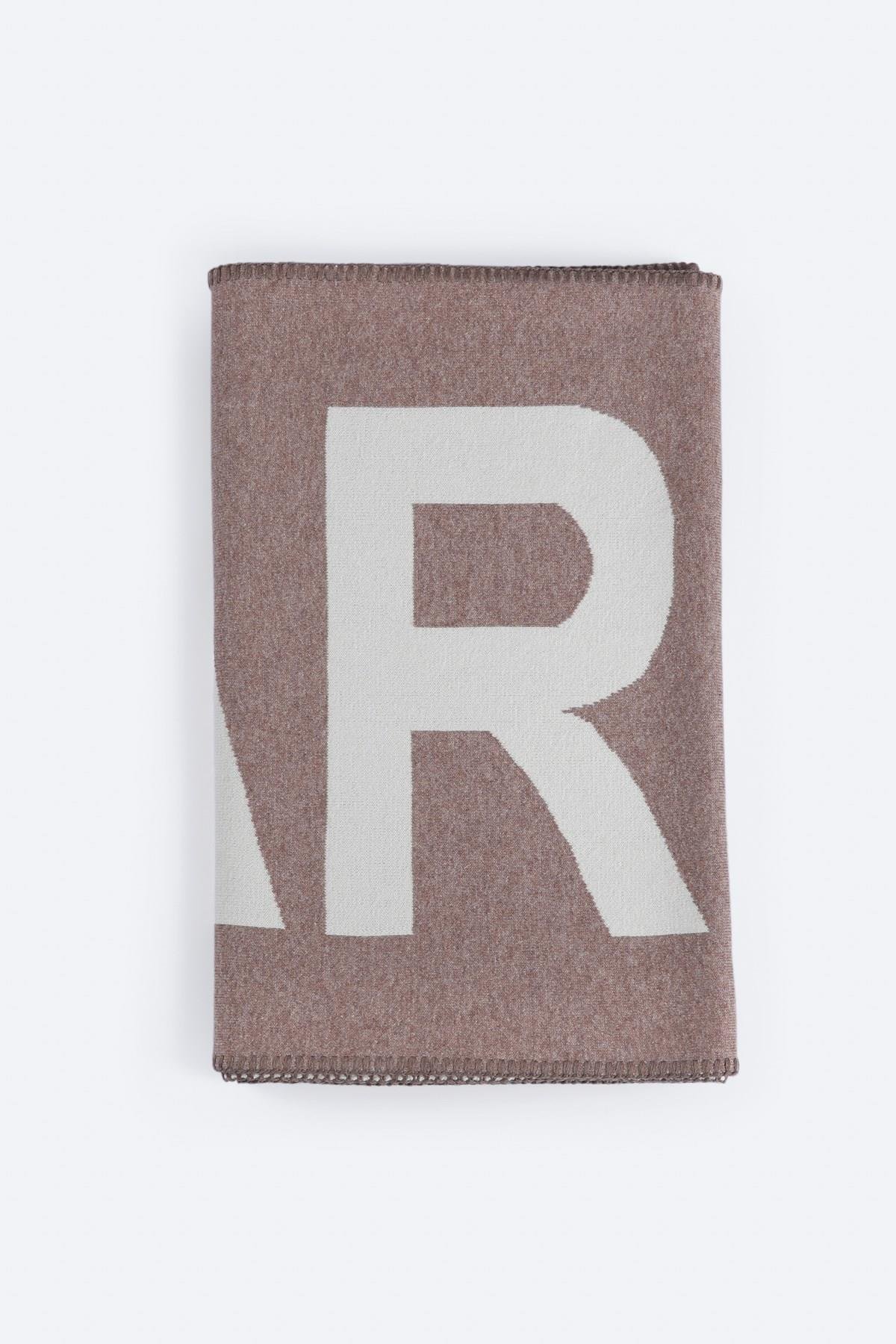 Ferraro Vizon/Ekru Kadın Triko Atkı