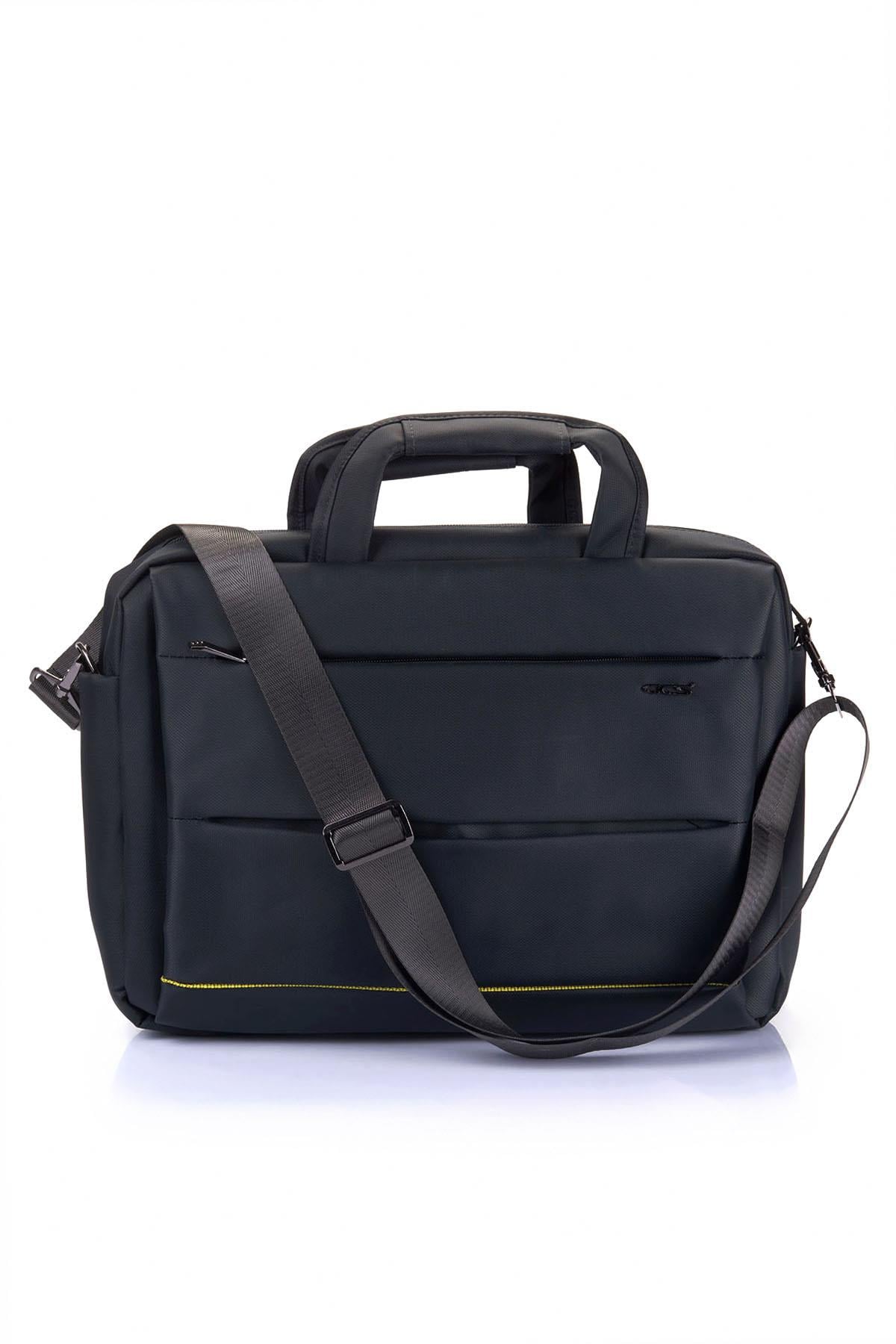 GRİ ÇÇS 71317 SU GEÇİRMEZ LAPTOP EVRAK ÇANTASI