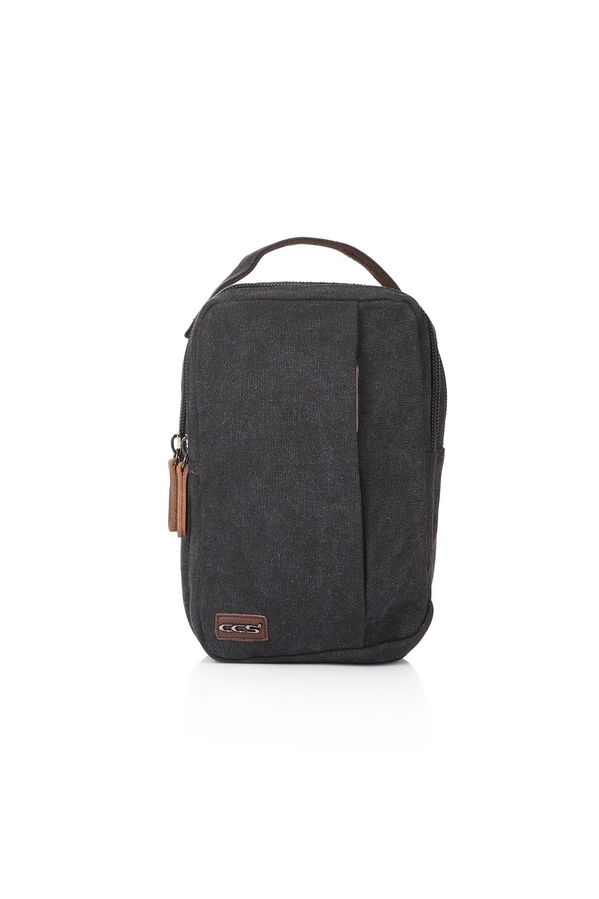 SİYAH ÇÇS 31036 KANVAS TEK ASKILI ÇAPRAZ ÇANTA