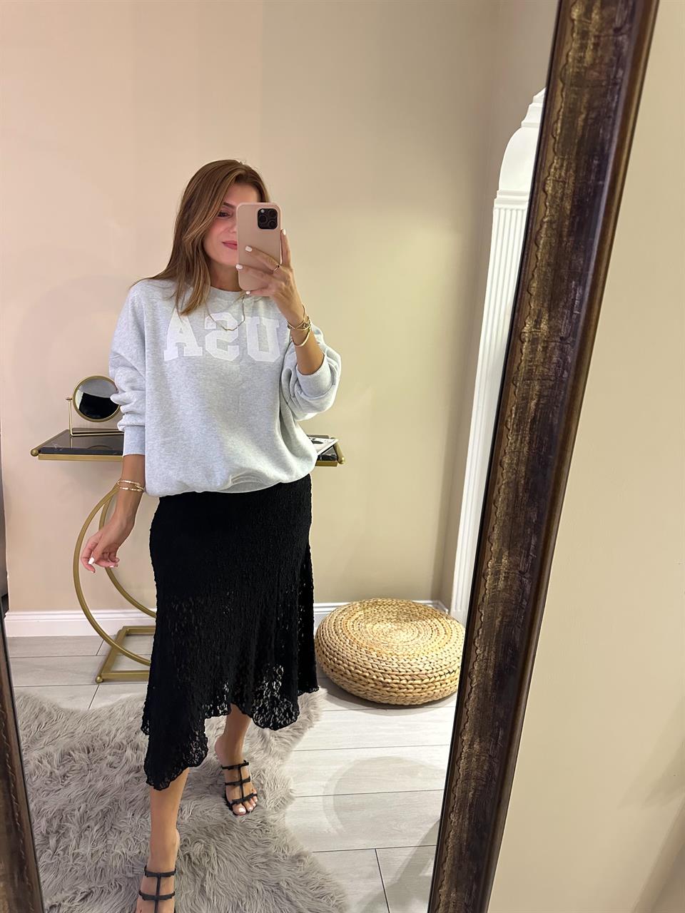 Bebe Mavi Usa Polar Sweatshirt