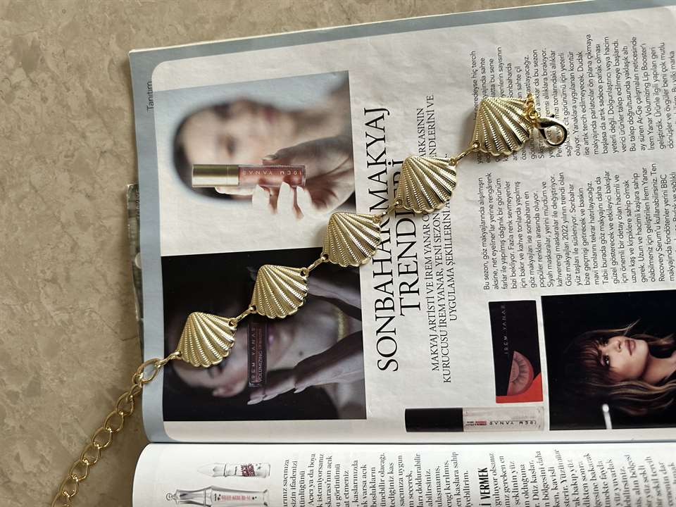 Deniz Kabuğu Zincir Kemer