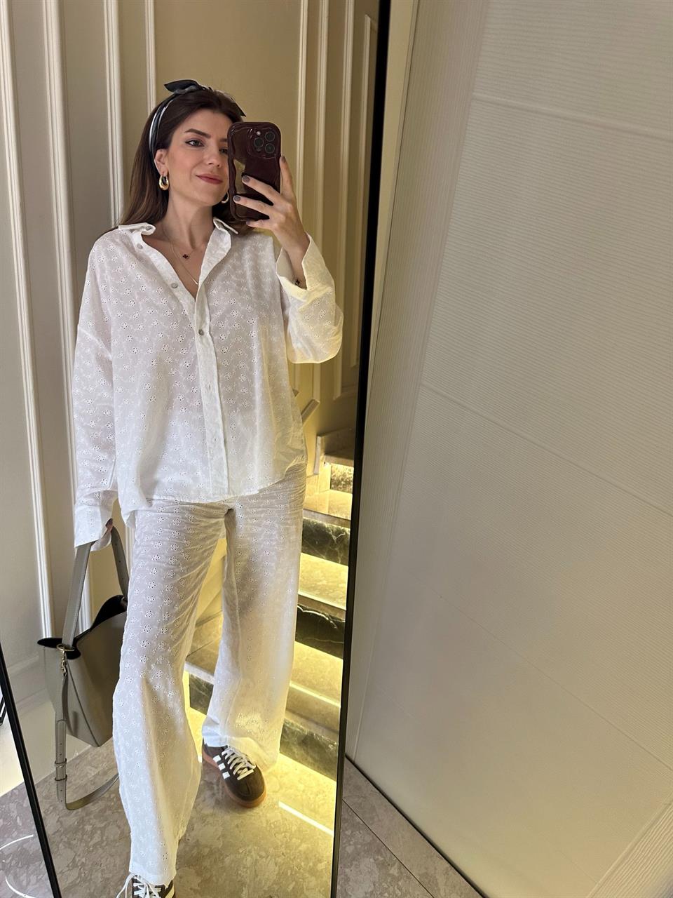 Fisto Astarsız Gömlek Pantolon Takım