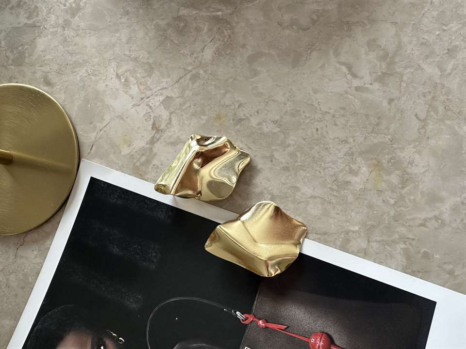 Gold Renk Boriska Küpe