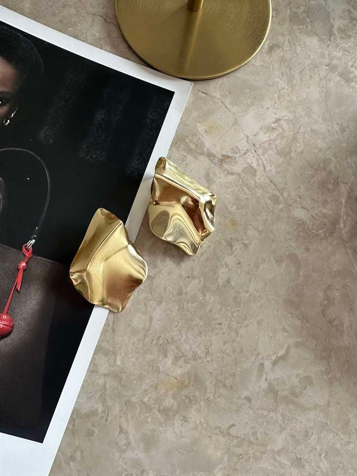 Gold Renk Boriska Küpe