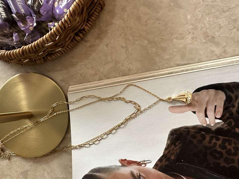 Gold Renk Sail Kolye