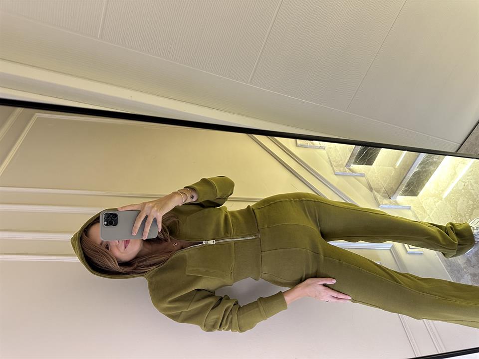 Haki Fermuarlı Selanik Takım