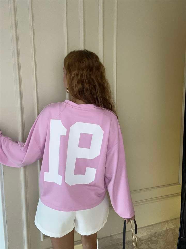Kadın Pembe 91 İnce Sweat
