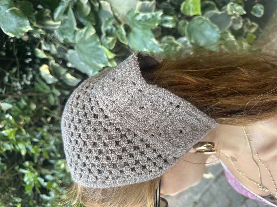 Kahve Triko Bandana