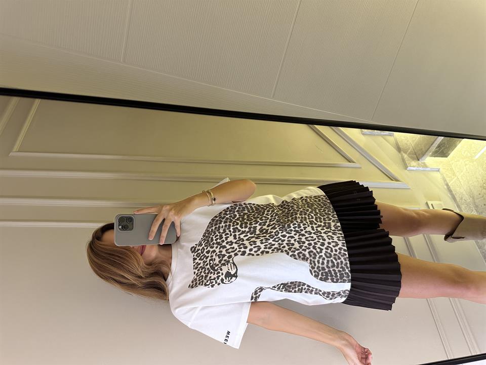 Leo Baskı Salaş Tişört