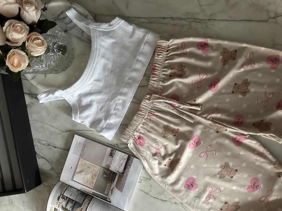 Love Me Kalpli Pijama Altı