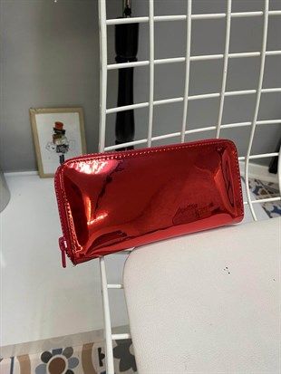 CüzdanParlak cüzdan kırmızı