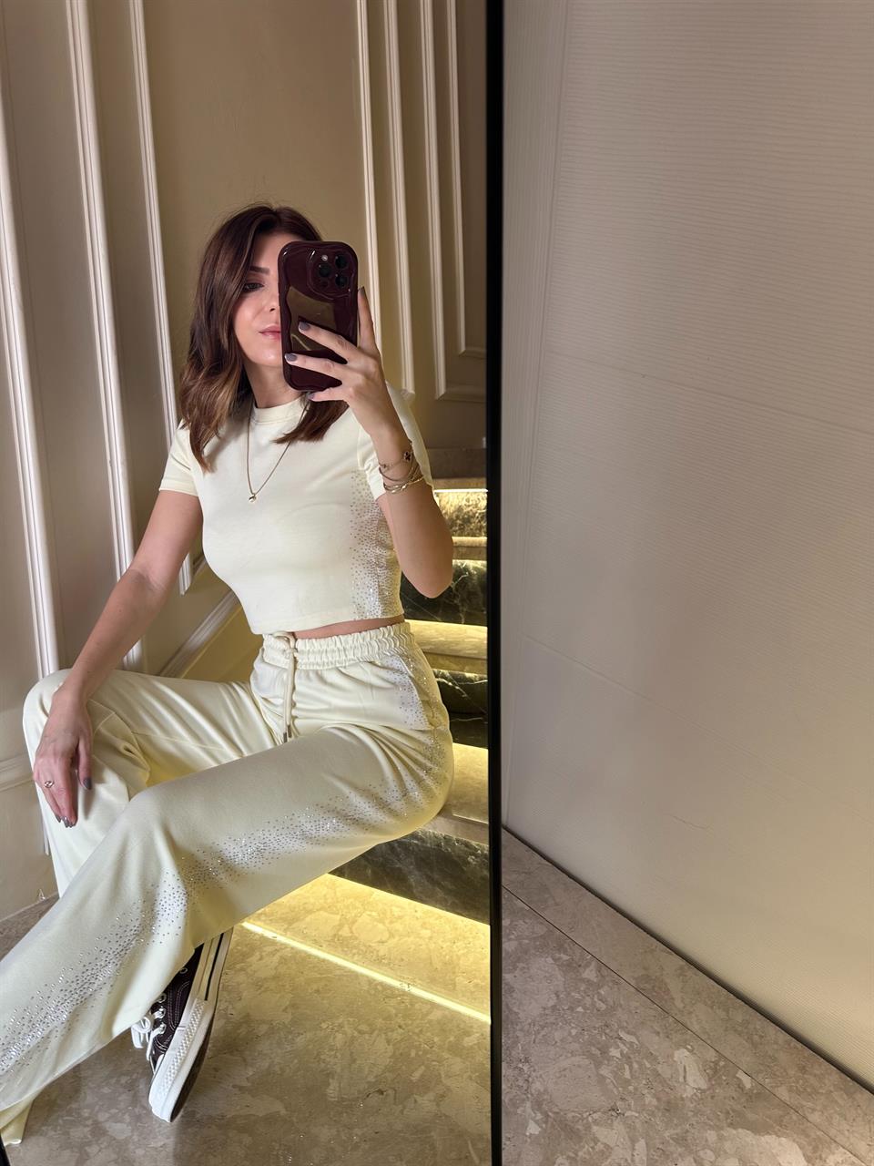 Sarı Taşlı İkili Takım