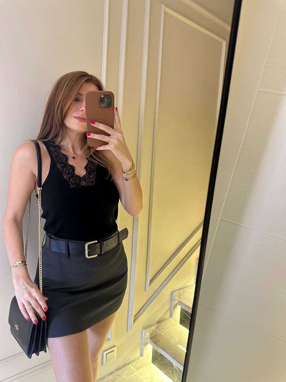 Siyah Dantelli Fitilli Atlet