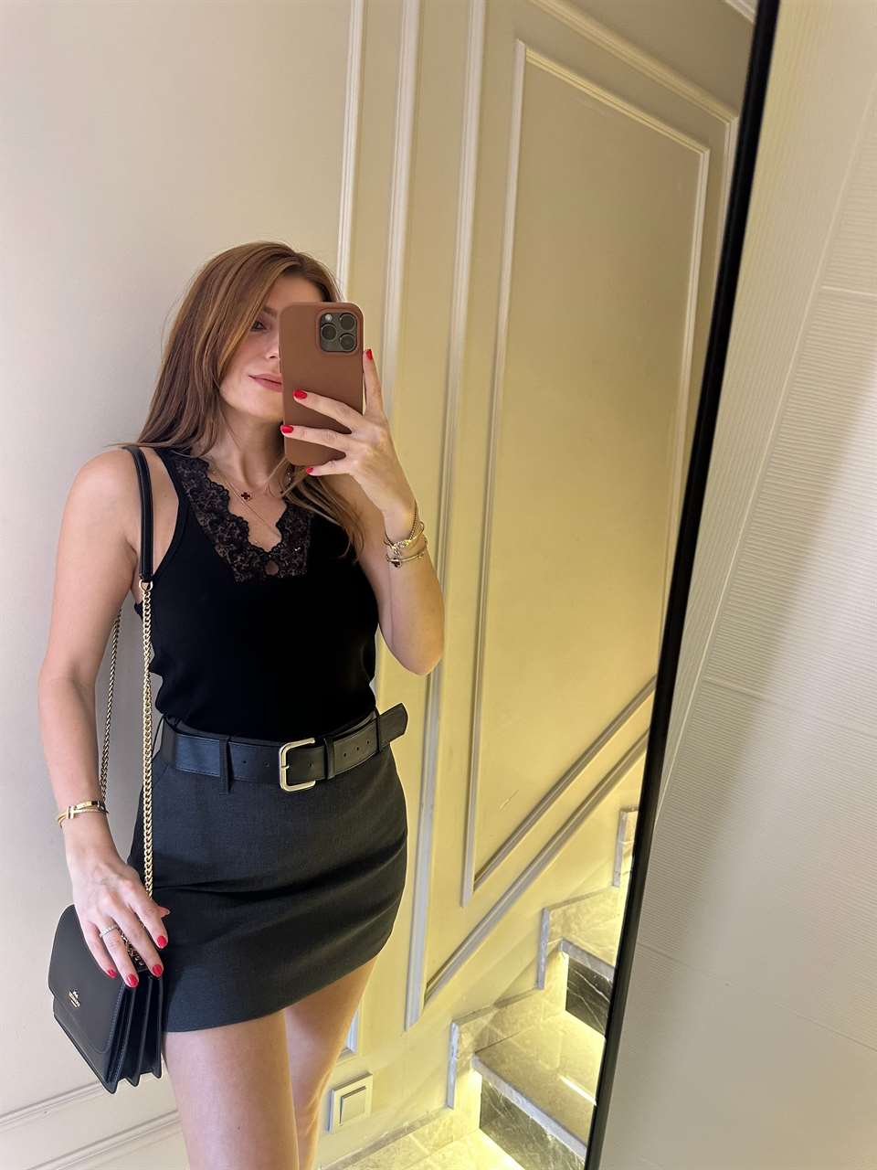 Siyah Dantelli Fitilli Atlet