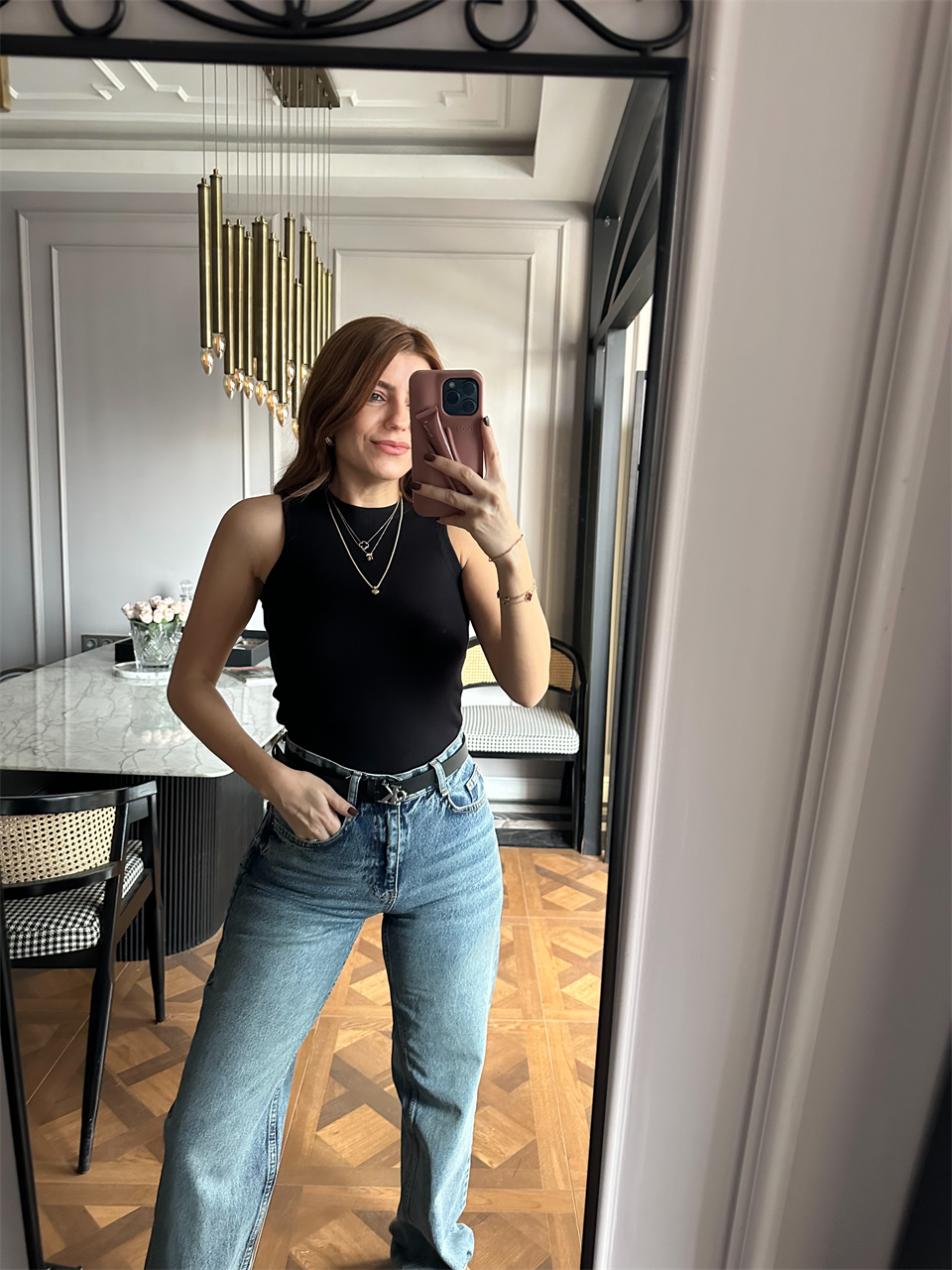 Siyah Fitilli Sıfır Kol Crop