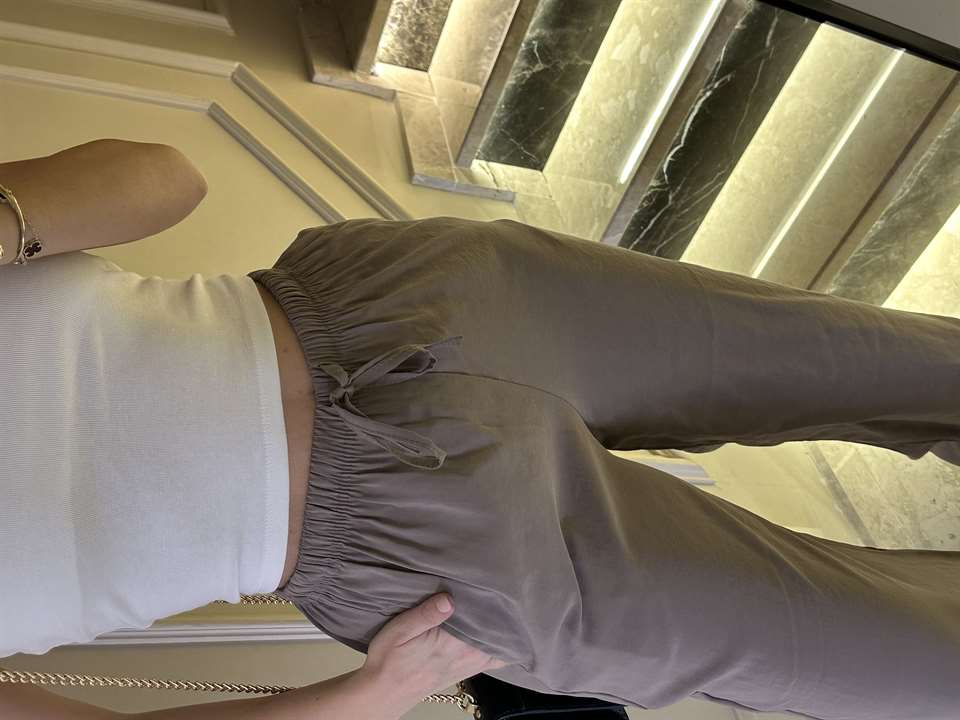 Vizon Bol Paça Tensel Pantolon