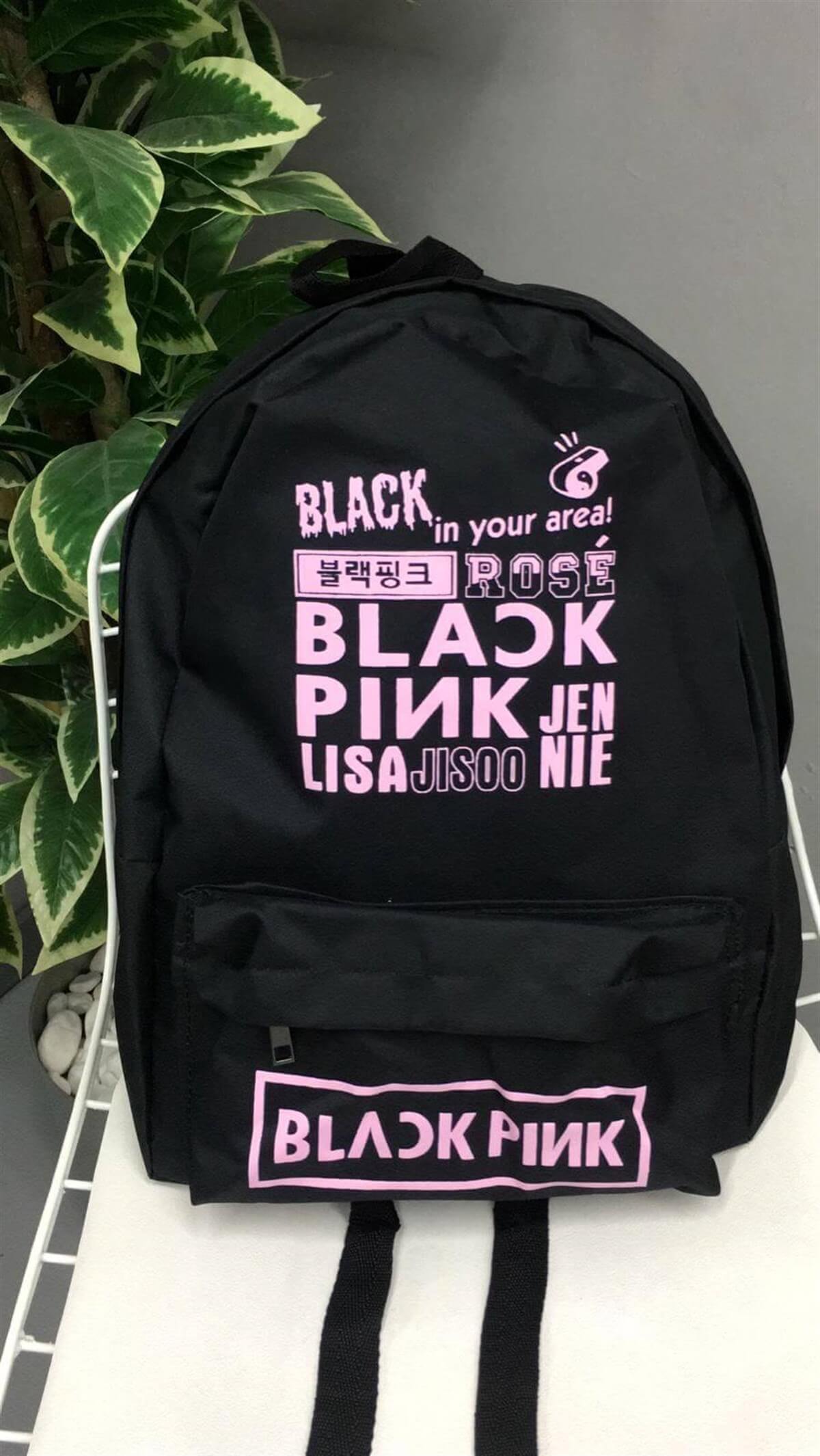 Black pink sırt çanta - Chamakh Butik