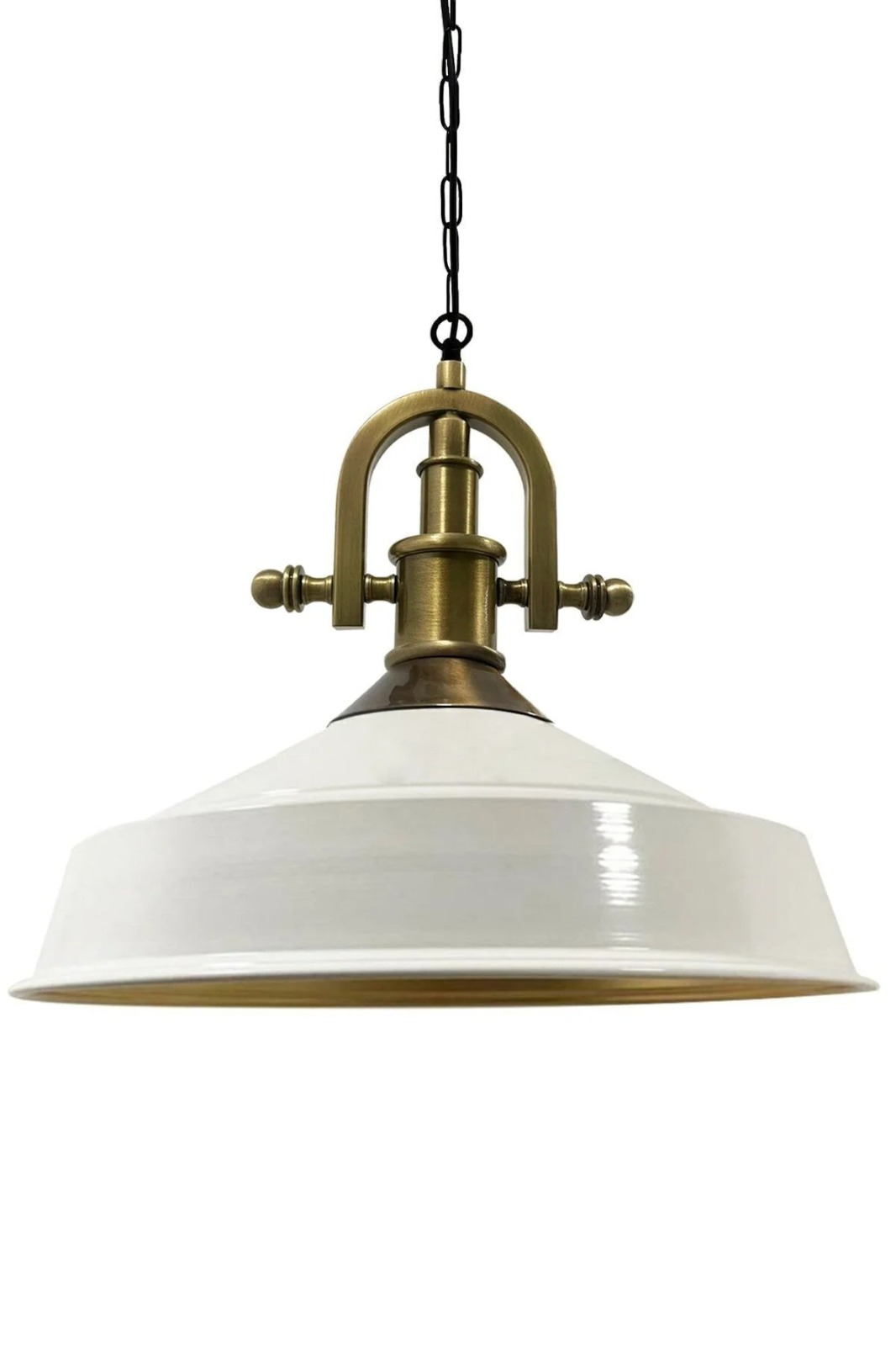 Asaletli Tekli Avize Zincirli Eskitme Başlık Retro Sarkıt Lamba Restoran Salon Aydınlatma