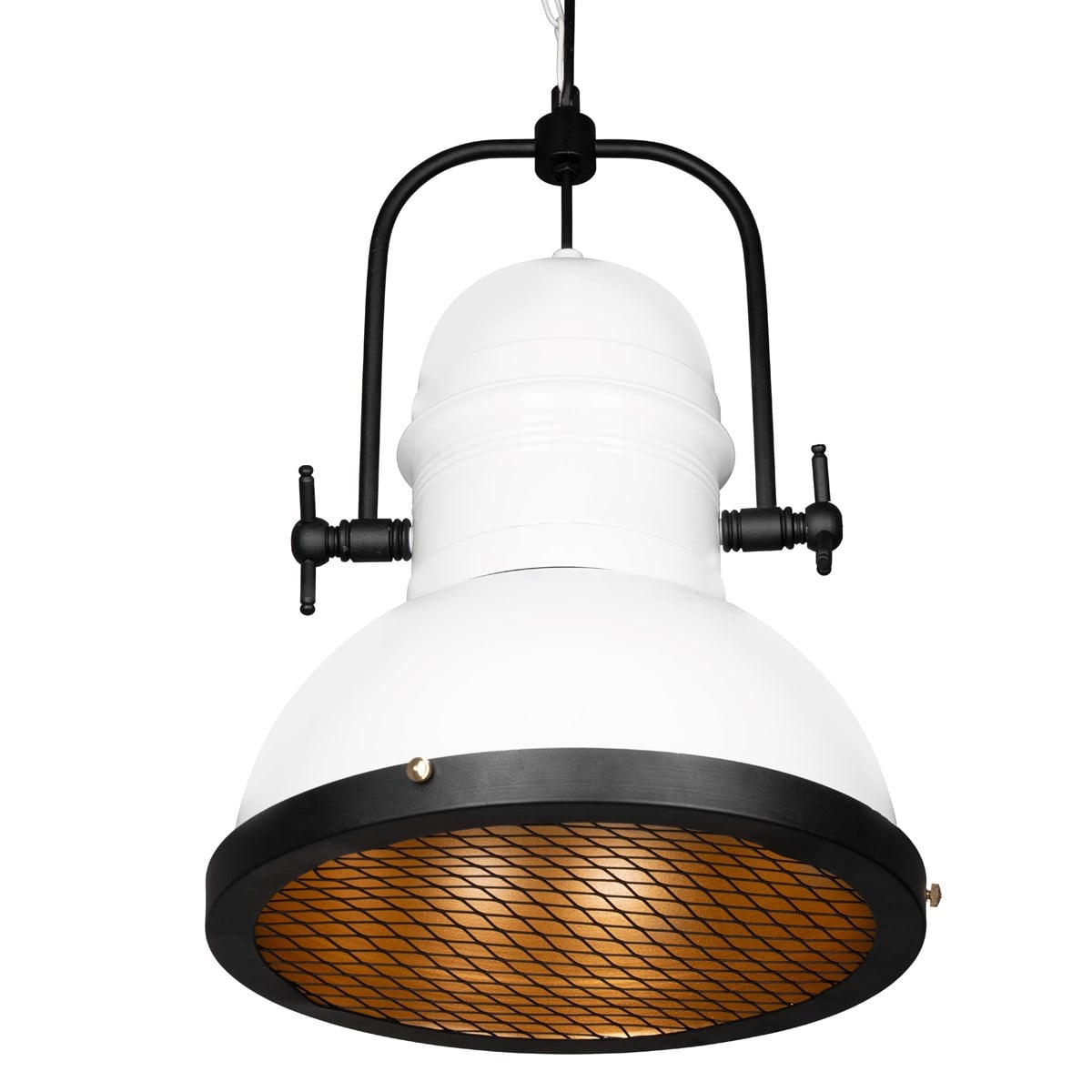 Bamyum Kafes Beyaz Avize