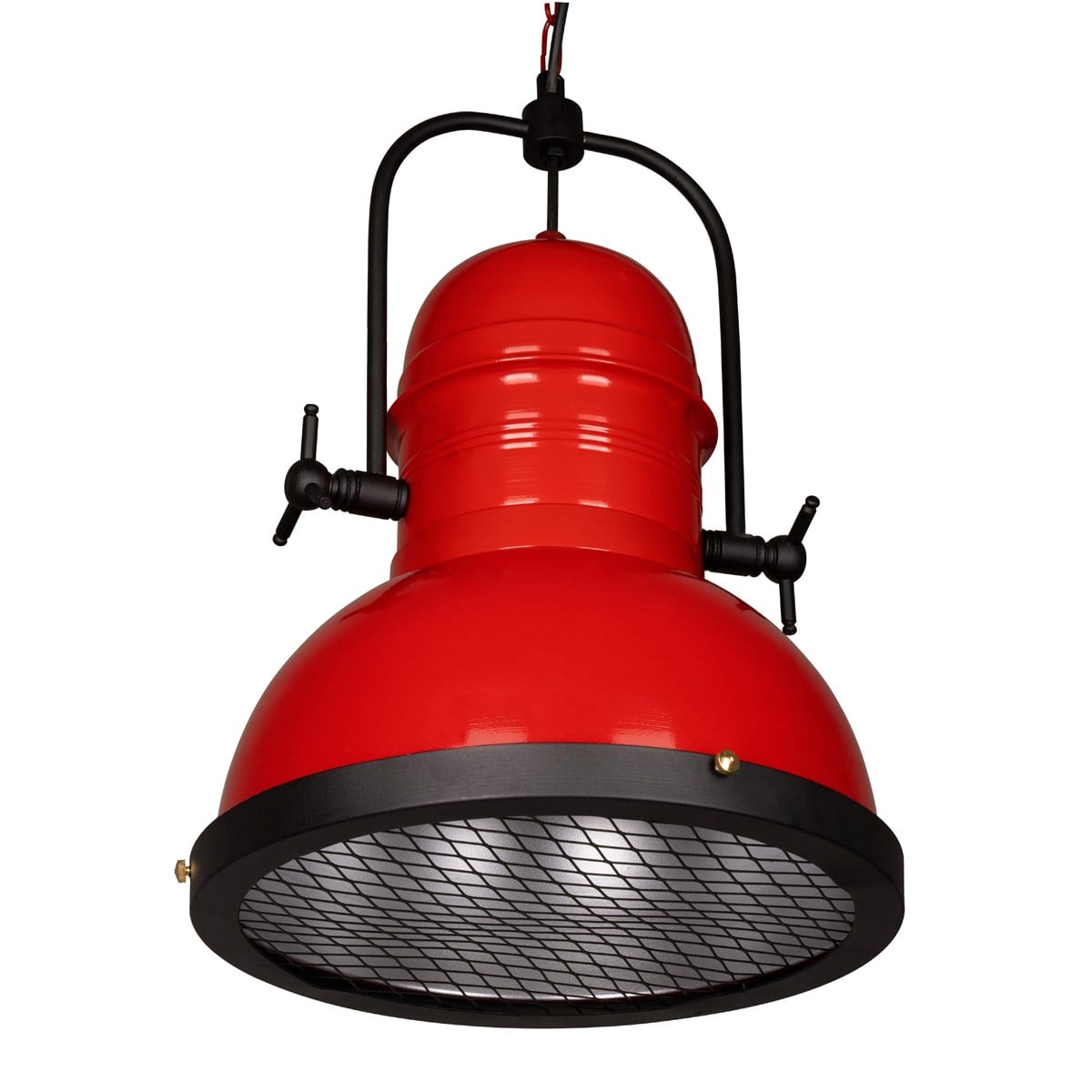 Bamyum Kafes Kırmızı Avize