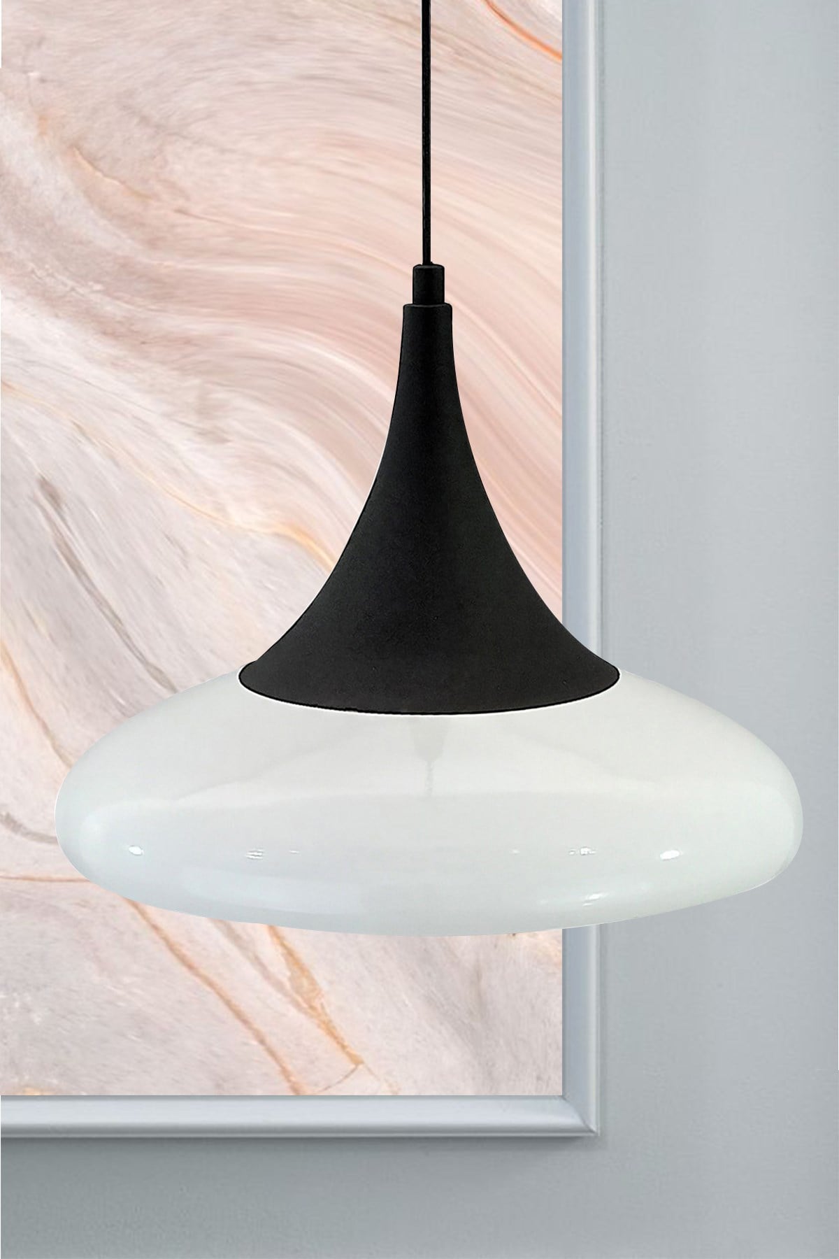 Bamyum Paladin Beyaz Sarkıt Avize