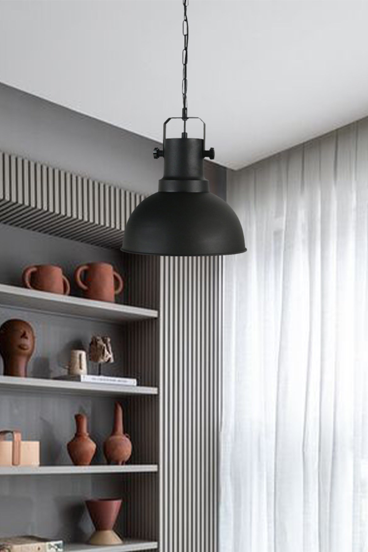 Bamyum Siyah Spor Avize