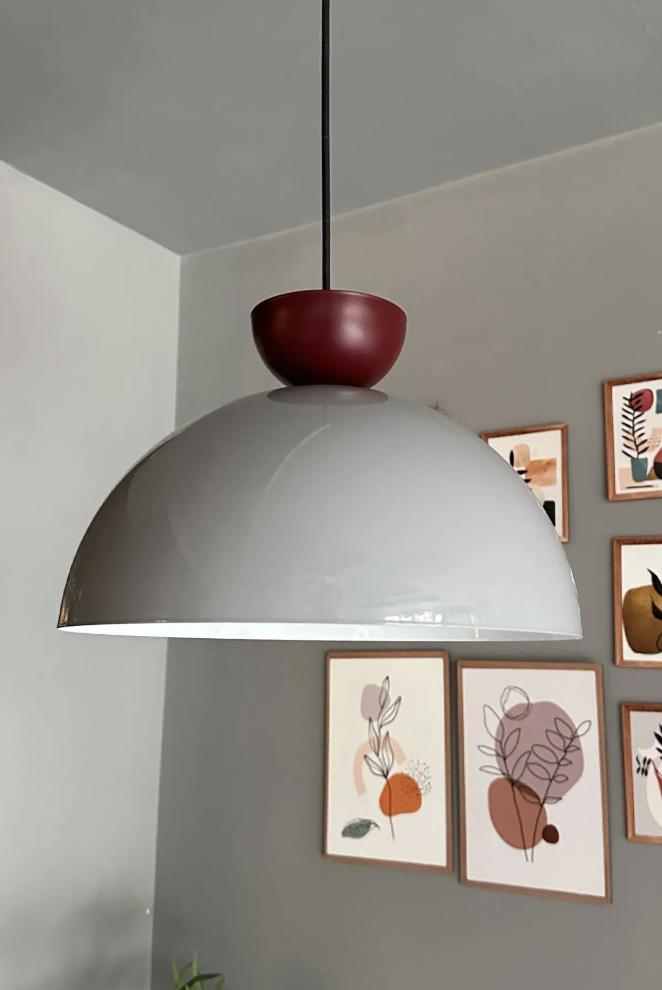 Yimpi Avize Vişne Çürüğü Şapka Tekli Sarkıt Salon Kuaför Cafe Dekoratif Aydınlatma Pastane