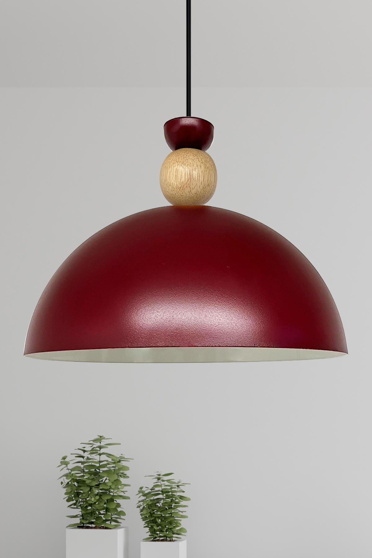 Yimpi Vişne Çürüğü Avize Tekli Sarkıt Salon Kuaför Cafe Dekoratif Aydınlatma Pastane