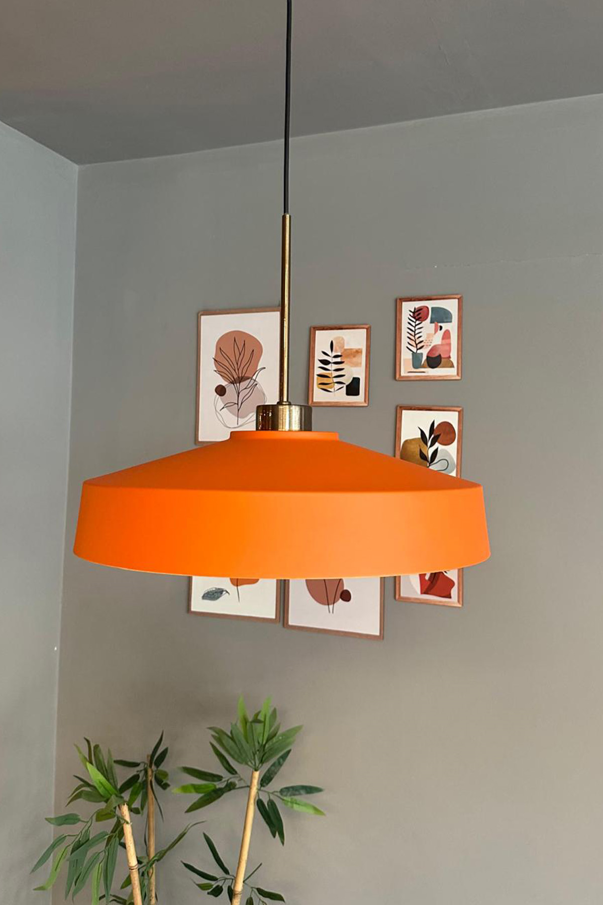 Açe Tekli İnce Eskitme Başlık Avize Retro Sarkıt Ofis Showroom Salon Mutfak Avizeleri