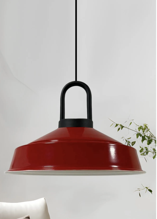 Asaletli Kilit Kafa Tekli Avize Retro Sarkıt Ofis Showroom Salon Mutfak Avizeleri