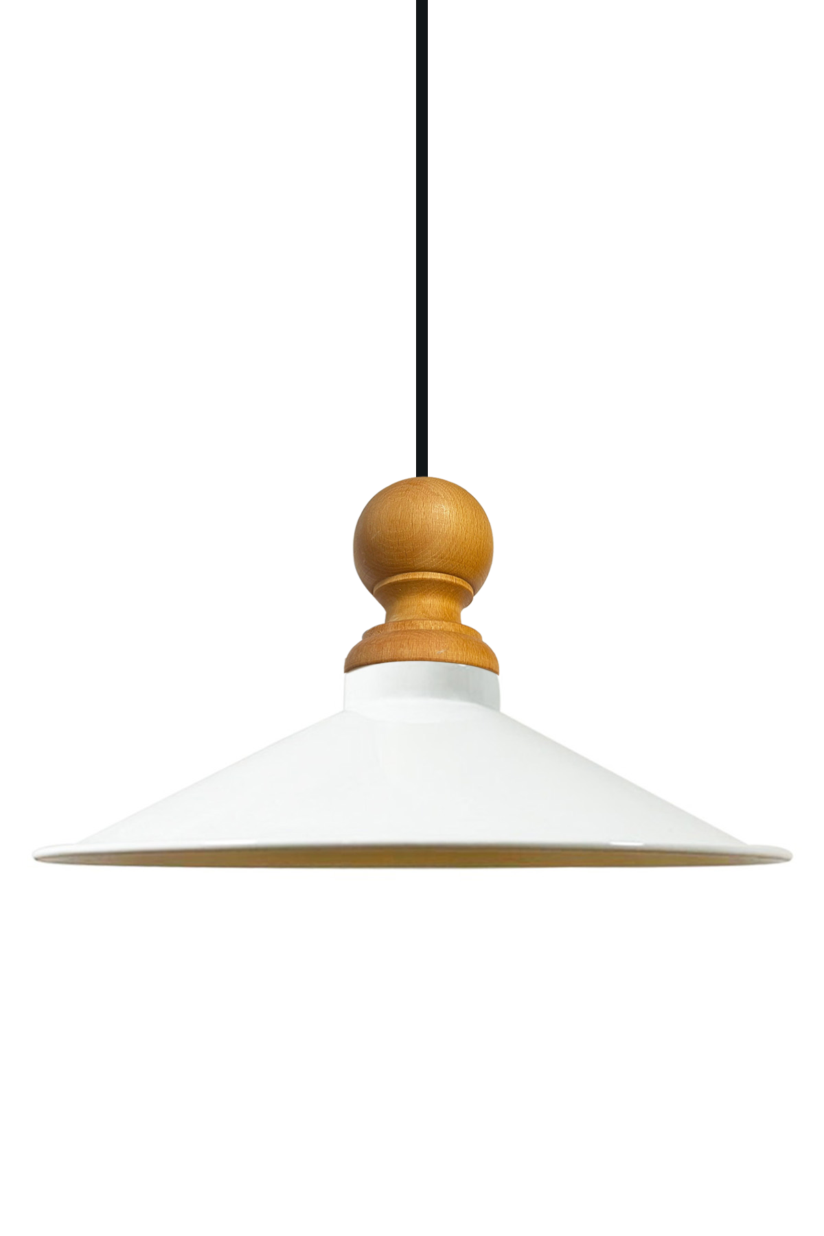 Bamyum Ferah Beyaz Ahşap Başlık Avize Retro Restoran Yemek Çocuk Genç Odası Pastane Kafe Salon Bar