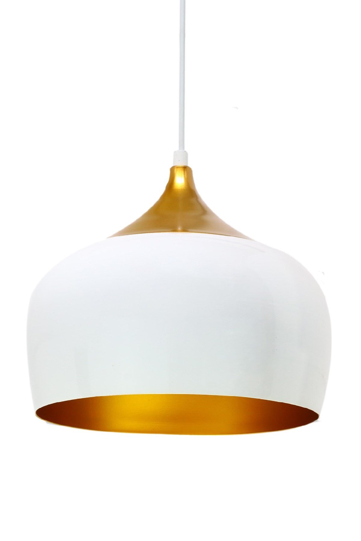 Bamyum Geniş Çember Beyaz Avize