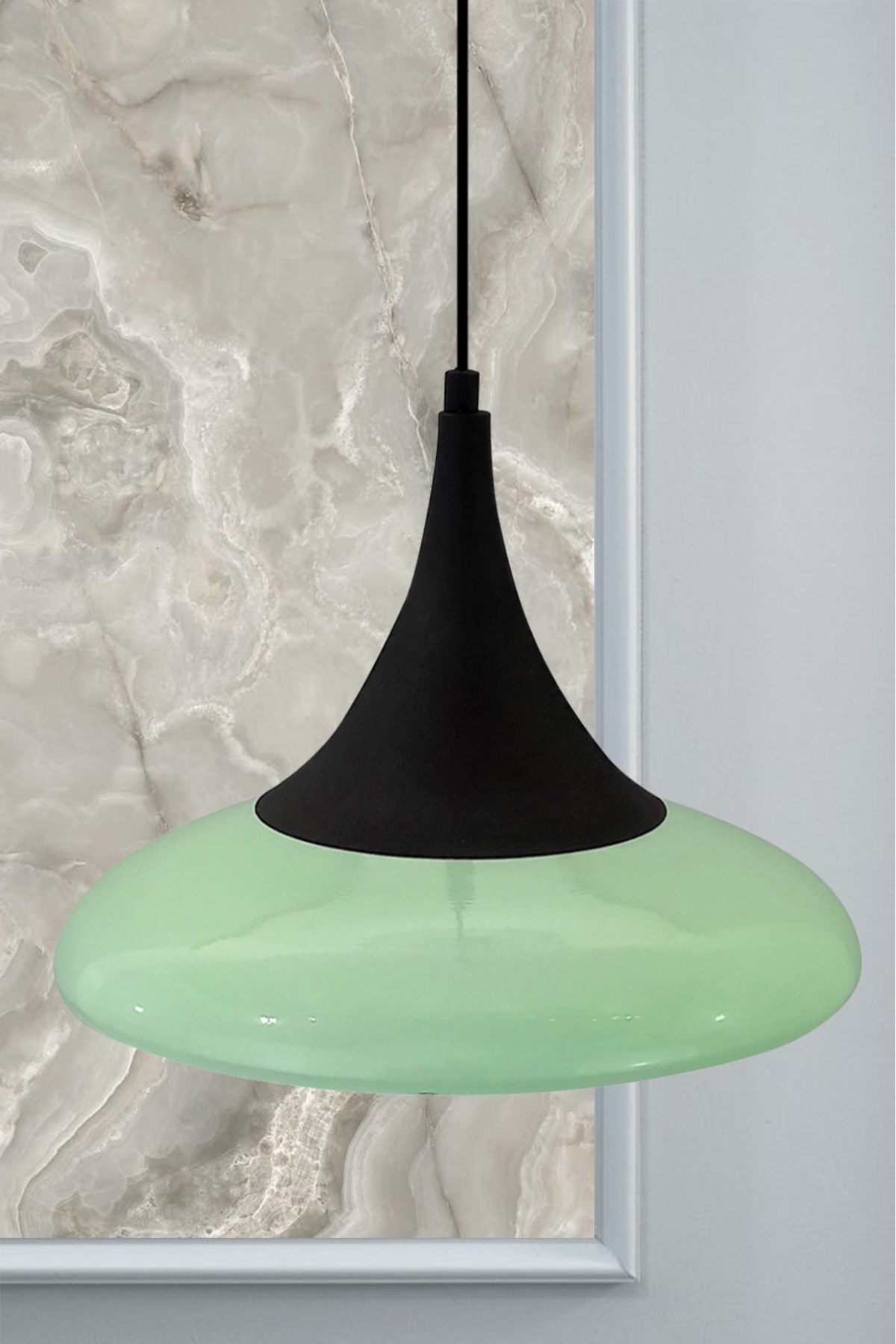 Bamyum Paladin Mint Yeşili Sarkıt Avize