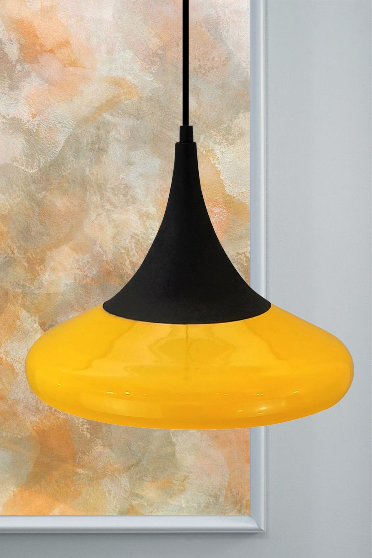 Bamyum Paladin Sarı Sarkıt Avize