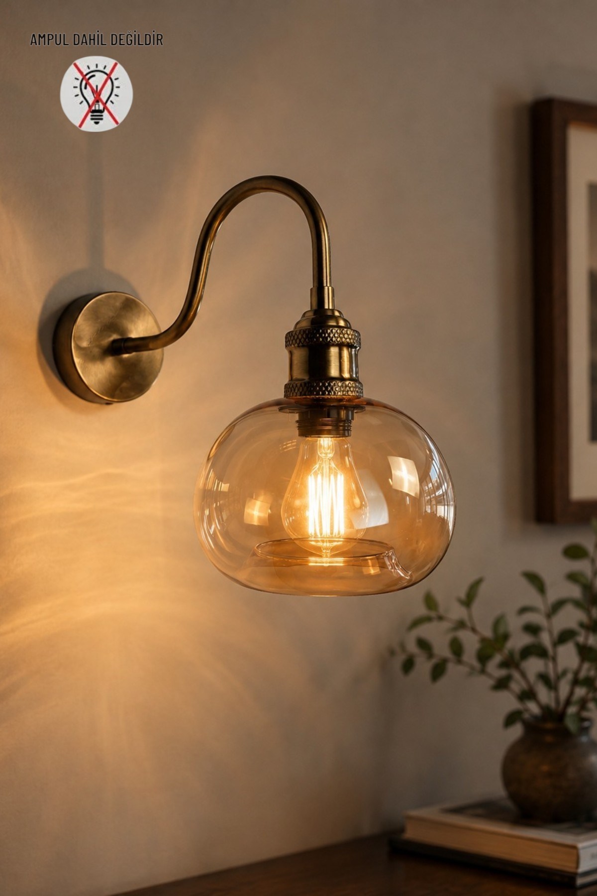 Bobel Bal Cam Aplik Duvar Lambası Modern Otel Cafe Vintage Salon Yatak Odası Merdiven Retro