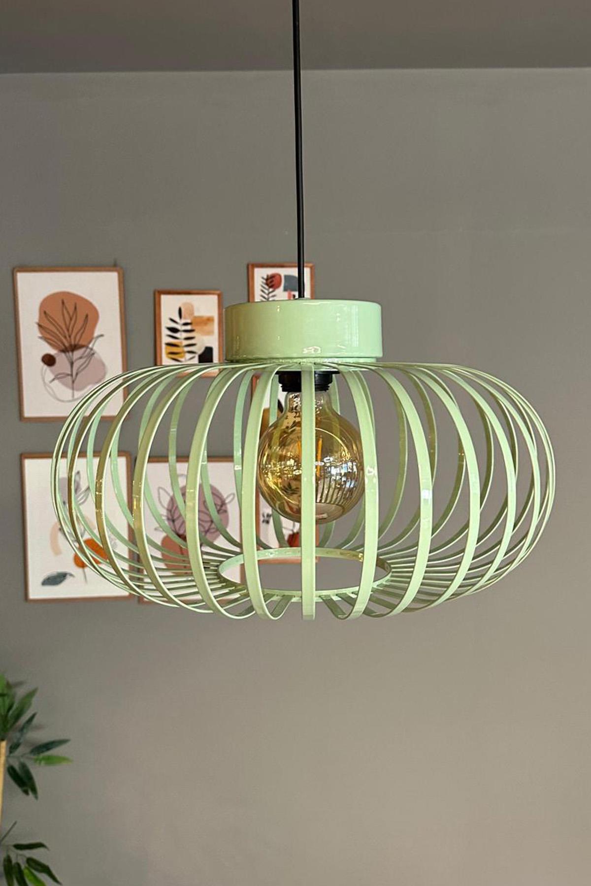 Este Mint Sarkıt Avize Mint Rozans İç Mekan Aydınlatma Dekoratif Mutfak Hol Cafe Ofis